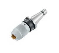 1pcs NT30 NT40 APU08 APU13 APU16 Turret Nt APU Series CNC Integrated Self Tightening Lathe Turret Drilling Chuck(Yellow,NT30-APU13(1-13mm))