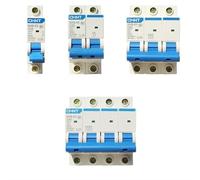 1pcs NXB-40 NXB-63 NXB-125 3P 4P DZ47 Upgrade Mini Circuit Breaker Domestic Air Switch C Type(10A,3P)