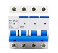 1PCS NXB-63 4P AC 230/400V Miniature Circuit Breaker C 6 10 16 20 25 32 40 63A(40A)