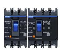 1pcs NXM Kunlun Plastic case Circuit Breaker 63A160A225A400A630A air Switch 3P Three-Phase Four-Wire 4P(4p,25v)