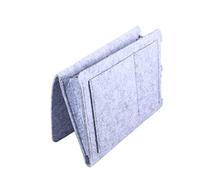 1pcs Nylon Hanging Storage Bag for Bed Rail Magazine and Bottle | Lightweight Bedside Holder, Easy Access and Anti-lost Design, Kitchen Use for Organising Items