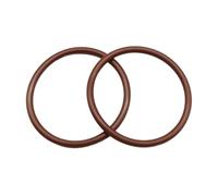 1Pcs O-ring fluororubber seal, wire diameter 4mm inner diameter 222mm outer diameter 230mm, Brown, 4x222x230mm