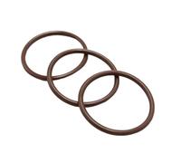 1Pcs O-ring fluororubber seal, wire diameter 7mm inner diameter 64mm outer diameter 78mm, Brown, 7x64x78mm