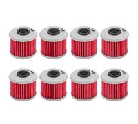 1pcs Oil Filter For CRF150R CRF 150R EXPERT 2007-2014 CRF250R CRF 250R 2012-2016 TRX450 TRX 450 2006-2009 CRF150F 2012-2014(8 PCS)