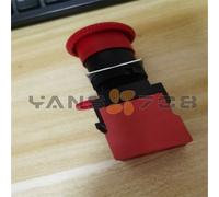 1PCS Omron A22E-M-02 A22EM02 Pushbutton Switch Red BUTTON new
