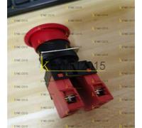 1PCS Omron A22E-M-02 A22EM02 Pushbutton Switch Red BUTTON new