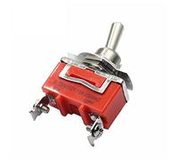 1PCS ON-Off 15A 250V Toggle Switch 2 Pin Toggle Flick Switch Light Metal SPST E-TEN1021