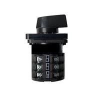 1PCS ON-OFF-ON 10A Control Circuit LW8-10 Changeover 2 Poles 3 Levels 3 Position 8/12 Terminals Silver Contact Rotary Cam Switch(2 Poles)