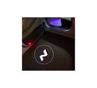 (1pcs one pack, N with circle) Car Door Light For Hyundai N Logo N Line N Performance Logo Light Welcome