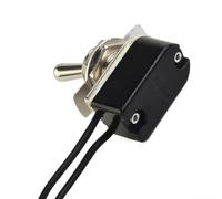 1PCS ONOFF SPST Rocker Switch with 2 Foot Prewired Wir 6A 125V for Electrical Wiring and Circuit Applications