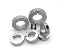 1pcs Open type fixed ring light bearing limit sleeve locking sleeve aluminum automatic ring positioning Shaft Collars with slit IDGTTLDF(30-55-15)