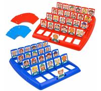 1Pcs Operation Game Who Am I Game, Classic Guessing Board Game for Family | Operation Game, Who Am I Game, 2-Player Mystery Face Guessing Board Game, Compact Travel Size, Built-in Card Storage