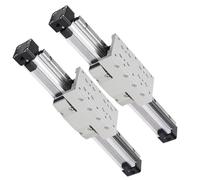 1pcs OSPP16/25/32-STL 200-300-400-500-600-700-800 Long Stroke High-Speed Mechanical Guide Rodless Cylinder Air Pneumatic Cylinder(350mm Stroke,OSPP32-STL)