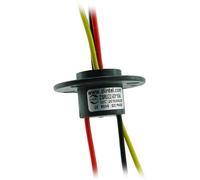 1PCS outer diameter 22.5mm2-12 core high current cap type slip ring collector ring high power pot carbon brush dining table