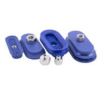 1Pcs Oval Vacuum Suction Cup Robot Accessories Powerful Suction Nozzles Suction Cup Connectors Industrial Pneumatic Accessories SAOF(SAOB-110X55)