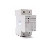 1Pcs Over and Under Voltage Protective Device Automatic Self-Recovery Reconnect Protection Relay AC 220V Din Rail (Size : 32A)(40A)
