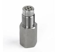 1pcs Oxygen Sensor Adapter Car Check Engine Light Fix Catalytic Mesh Oxygen O2 Sensor Spacer Adapter Mini Converter Front Catalytic Converter Pressure Converter for