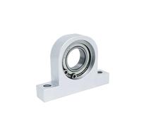 1PCS P-Type Vertical Bearing Housing - Aluminum Alloy Support for Optical Axis Shaft and Screw Rod(P6004)