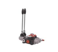 1pcs P40 Series 2/3 Spool Hydraulic Directional Control Valve Double Acting Suitable use for Pump Hydraulic Cylinder Motor(P40 2 Link)