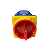 1PCS Padlock 160A Universal Changeover Cam Switch LW26GS-160 Rotary Power Supply OFF-ON Knob Isolation Control(3P 12Terminals)