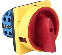 1Pcs Padlock Rotary Cam ON-Off Switch 20A and 25A Off-ON 0-1 4 Poles Disconnect Switch Isolator Switch LW26GS (Color : LW26-25GS 04-1)(Lw26-25gs 04-1)