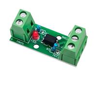 1PCS PC817 EL817 3V-5V 12V 24V Photoelectric Isolator Rail Holder Drive Motor Board1 Way Optocoupler Isolation Module(Input3V-5V)