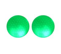 1PCS Personalised LED Golf Balls with Photo and Text, Custom Funny Golfer with Picture&Text Glow in The Dark, Customized Night Golf Practice Balls, Custom Gifts for Christmas, Birthday (Green)