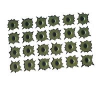 1PCS Personalized 24 Shot Hole Car Bullet Hole Sticker Removable PVC Car Decal Car Decoration for All Cars Convenient