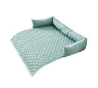 1Pcs Pet Dog Bed Blanket For Living Room Pad With Neck Pillow Sleeping Mat For Small Medium Dogs(Pet bed 90x90CM)