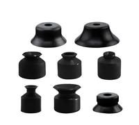 1PCS PFG Series PFG-1.5/2/3/3.5/4/6/8A-SE/NE Mini White Silicone Black NBR Suction Cup Vacuum Sucker(PFG-4-SE(200PCS))
