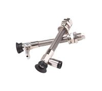 1Pcs PFYS Vacuum Suction Cup with Buffer Pneumatic Manipulator Single Layer Silicone Nitrile Side Inlet(PPFYS-8A-10-N)