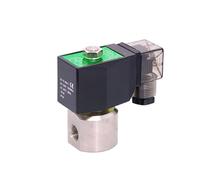 1pcs PG Series 2/2-Way Direct Acting/Pilot Type High Pressure Solenoid Valve 304 Stainless Steel 100/200 bar 1/8" 1/4" 12V 24V 220V(1/8",Normally Closed_12VDC_100 BAR)