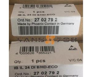 1PCS Phoenix Contact IB IL 24 DI 8/HD-ECO Digital Input Module 2702792