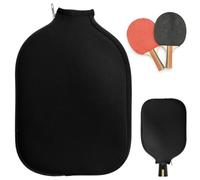 1PCS Pickleball Paddle Cover Universal 11.8x8.4 Inch,Universal Fitting Cover Pickleball Accessory Paddle Storage Bag Black Paddle Neoprene Cover Prevents Scratches Durable Protection Accessory