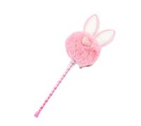 1Pcs PINK Plush Rabbit Gel Pen School Office Supply Stationery Creative Rabbit Shape Plush Gel Pen Clever fashion