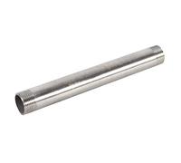 1Pcs Pipe Fitting Tools BSP 3/4" Stainless Steel Pipe SS304 Threaded Industrial Pipe DN20x200mm for Air Pipe Fuel Pipe