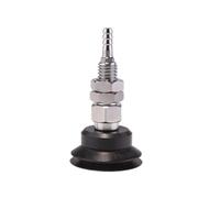 1Pcs PJTK Vacuum Suction Cup Pneumatic Non-buffered Double Layer Robot Nitrile Silicone Large Suction(PPJTK-60-S)