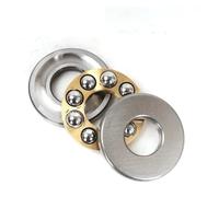 1pcs Plane Axial Thrust Ball Bearing Mini F2-6M F2.5-6M F3-8M F5-10M F6-12M F7-15M F8-16M F10-18M F12-21M F12-23M 3-in-1(F8-14M-8x14x4)