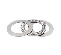 1Pcs Plane Thrust Needle Roller Bearing AXK0414 0515 0619 0821 1024 1226 1528 1730 2035 2542 3047 3552 4060 To 5070+2AS 2Washers IDGTTLDF(AXK4060 40x60x5mm)