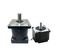 1pcs Planetary Reducer PX86 Ratio 3 4 5 6 8 10 to 1 Input Hole 14mm with Nema34 Steppe Motor 86x65mm 3.2N.m 4A 14mm Single Shaft(Ratio 4 to1)