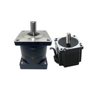 1pcs Planetary Reducer PX86 Ratio 3 4 5 6 8 10 to 1 Input Hole 14mm with Nema34 Steppe Motor 86x78mm 4.5N.m 4A 14mm Single Shaft(Ratio 8 to 1)