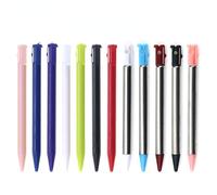 1pcs Plastic Or Metal Short Adjustable Stylus Pen for 3DS Touch Screen Styluses Pens (Metal Black)