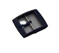 1pcs Plastic Watch Clasp Fit for Swatch Strap 16mm 19mm 20mm Colorful Watch Band Pin Buckle Women Wen Watch Button Accessories(Navy,Inside Size-20mm)