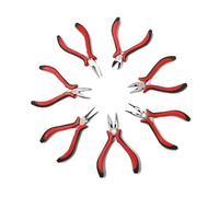 1pcs Pliers Diagonal Wire Round Mouth Bent Long Needle Nose Cutter Handcraft Beading for DIY Small Jewelry Tools Suitable for Jewelry Making(Vise)