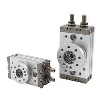 1pcs Pneumatic Adjustable Swing Rotary Cylinder 90 Degrees Gear Type 180 Degrees MSQB-10A/20A/30A/R(MSQB-10R)