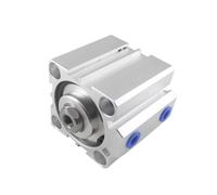 1pcs Pneumatic Air Cylinder SDA Type 20/25/32/40/50/63/80mm Bore 5/10/15/20/30/40/45mm Stroke Aluminium Alloy Pneumatic Cylinder(SDA32 Bore,Stroke 15mm)