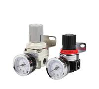 1PCS Pneumatic Air Pressure Regulator AR2000 AR2000-02 Thread M5 1/8 1/4 Inch Standard Pipe Thread Adjustable Air Pressure Relief Valve(AR2000)