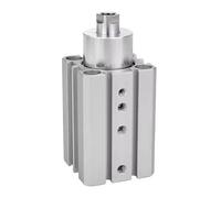 1pcs Pneumatic Cylinder Flat Rotary Clamping Downward Pressure 90 Degree Through Plate Type Bore 20/25/32/40mm Stroke 5mm(QDKL20-SU)