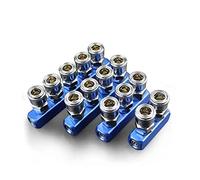 1PCS Pneumatic Distributor 4way 3way 2way 5way 6way Air Hose Quick Connect Coupling Tool 1/4 Bsp Thread(3 Way)