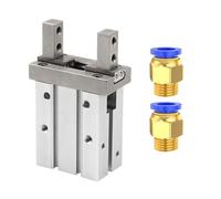 1pcs Pneumatic Finger Cylinder MHZ2-16D Small Parallel air Claw clamp Claws 10d/16D/20D/25D/32D(MHZ2-32D-PC6)